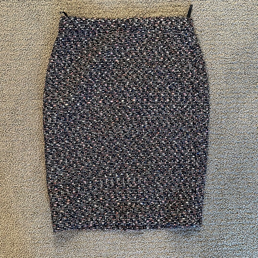 J Crew Tweed Skirt sz2 NWT
